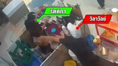 Photo of 向隔壁摊员工泼滚油 女子竟辩称“被电线绊倒”！