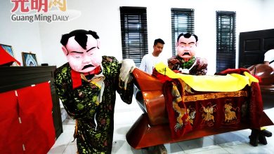 Photo of 吉打闻人郭海强举殡 白孝狮哭童送行