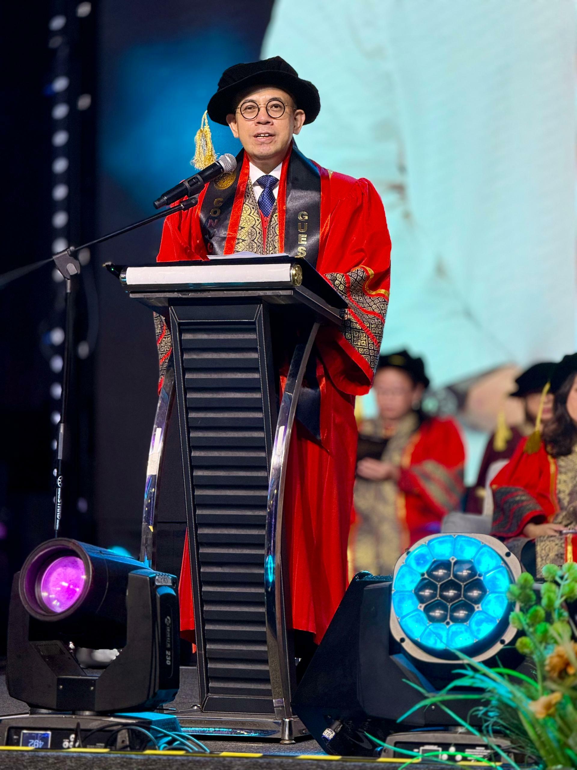 沈志强讚IPK学院培育英才,盼其升格后持续深耕檳州。