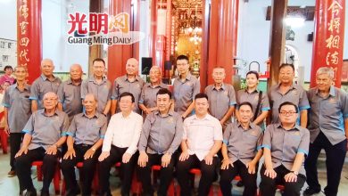 Photo of 【伍氏家庙春祭暨孝亲敬老宴】曹观友：铁槟榔喷泉交通圈 改造口袋公园添绿化空间