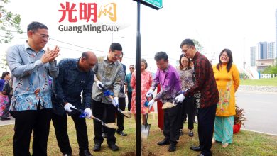 Photo of 槟表彰已故华裔工程师贡献 The Light路易名陈宏基道