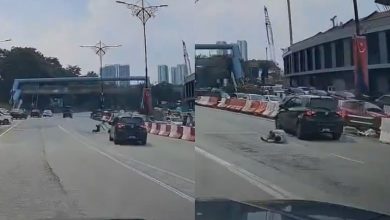 Photo of 男子飞身扑向轿车 碰瓷党现身新山