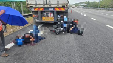 Photo of 送完鞋子回程遇死神 18岁骑士撞抛锚罗里丧命