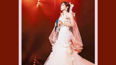 Photo of Ella巡演披白纱 全场误会要再婚