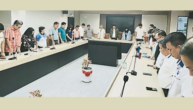 Photo of 感谢林良实贡献 马华柔州联委会默哀一分钟