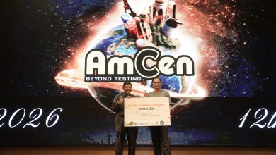 Photo of 欣逢公司12週年庆 AMCEN LAB捐万元检测券