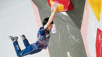 Photo of 亚锦赛攀石项目 森秋彩首夺冠军