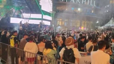 Photo of 水上音乐节爆满 人潮沸腾警力驻守