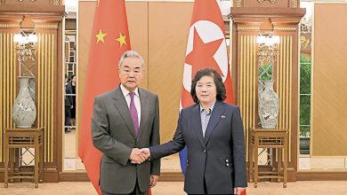 Photo of 王毅访朝晤外长崔善姬 中吁加强沟通密切合作