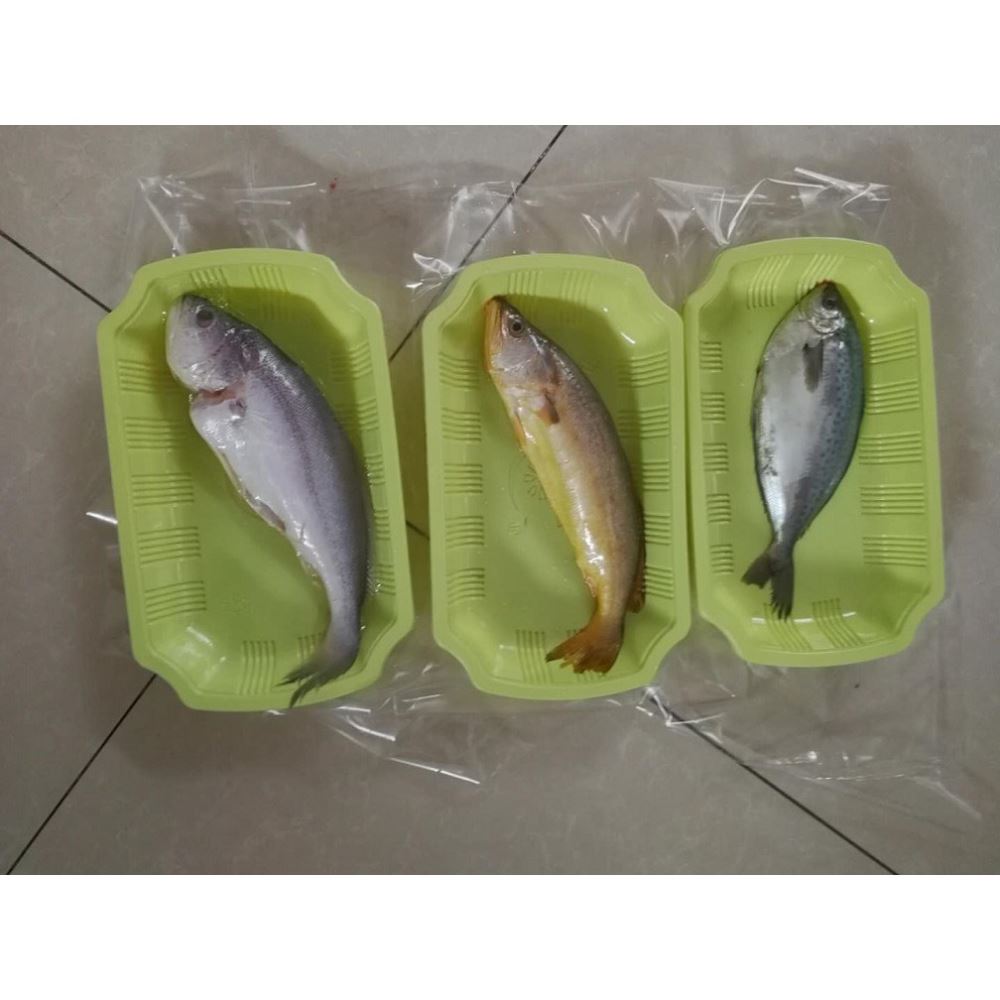 使用“真空貼體包裝”技術包裝的魚類，能夠最大限度保持新鮮和美味。