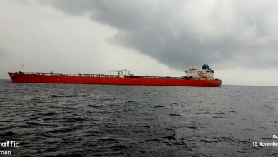 Photo of 大马油轮通过霍峡 料月中抵边佳兰卸货