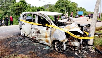 Photo of 骑士遭尾随轿车猛撞 抛飞37公尺伤重身亡