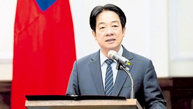 Photo of 专机途经3国取消飞航许可 赖清德被迫取消出访