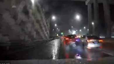 Photo of 孕妇随夫出行车遭追尾 家属怒斥: 雨天为何开那么快?