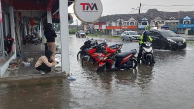Photo of 1小时豪雨 巴里文打市中心又积水