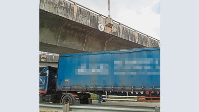 Photo of 巴生仙特拉U转口长期积水 工程局设水位警示杆