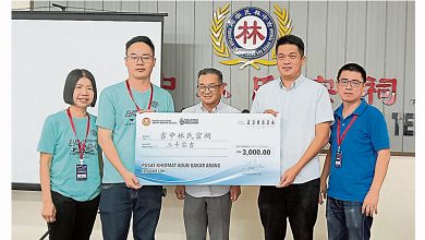Photo of 【《啟航·此少年》生活营闭幕】罗煒家挺推动青年培训活动 3千元移交吉中林氏宗祠