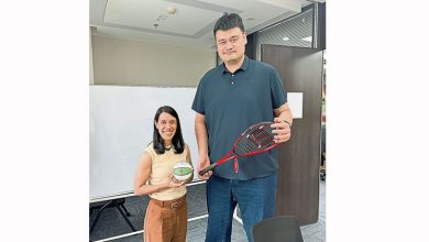 Photo of 退役后推动儿童公益 妮科与姚明北京同框