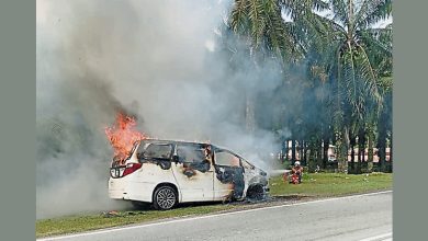 Photo of 3小时2宗火烧车 幸无人伤亡