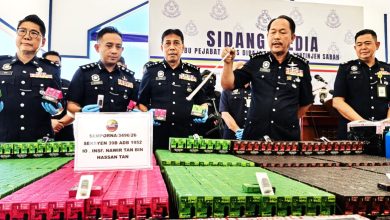 Photo of 起325万元毒品捕10人 沙首破THC电子烟油