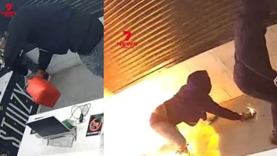 Photo of 笨贼行窃纵火  反自伤仓皇逃