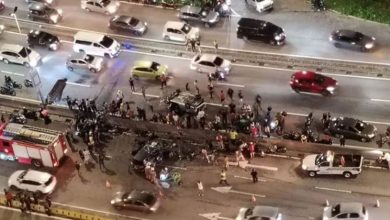 Photo of 车速太快失控撞车 肇事司机夫妇重伤