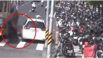 Photo of 闪避违停车紧急换道 79岁骑士险遭罗里辗毙