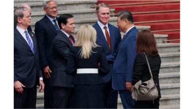 Photo of 被制裁2次仍能来!鲁比奥与习近平握手引热议