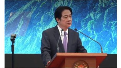 Photo of “不能被外部势力绑架” ! 赖清德: 台湾未来 2300万人民共同决定