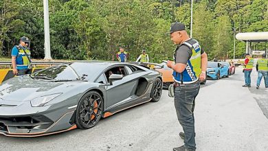 Photo of 取缔云顶路飙车跑车 彭交局开126张罚单