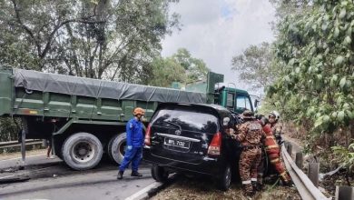 Photo of 休旅车与10吨罗里相撞 51岁女司机受困身亡