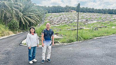 Photo of 拉美士中华义山铺路工程 剩20%道路未铺沥青