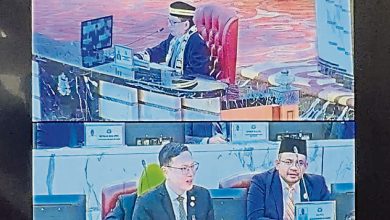 Photo of 李廷汉答覆环节被问州选 议长以离题制止周忠信