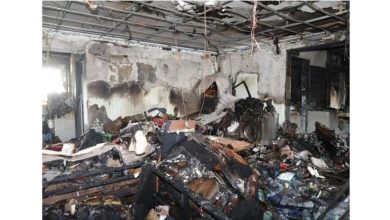 Photo of 风扇走廊充电突起火  30居民紧急逃生疏散