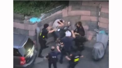 Photo of 毒驾拒检冲撞警车 男遭警喷辣椒水制伏