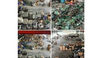 Photo of 25外籍男女被捕 ! 警捣非法电子废料厂 起34万公斤废料