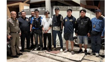 Photo of 泰查获大批军用级武器 中国男恐监禁10年