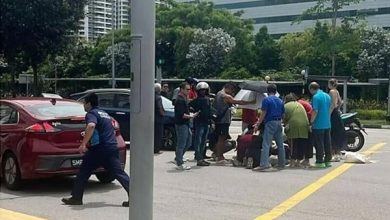 Photo of 撞飞路人再撞车 他向公众竖拇指