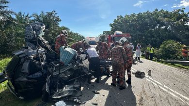 Photo of 罗里冲反方向撞休旅车 夫死妻重伤
