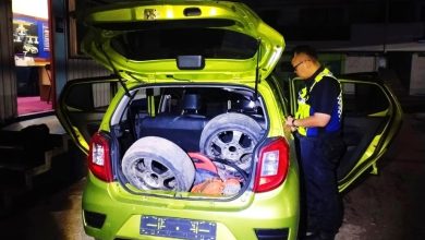 Photo of 可疑男子避检弃车逃 警起毒品干案工具