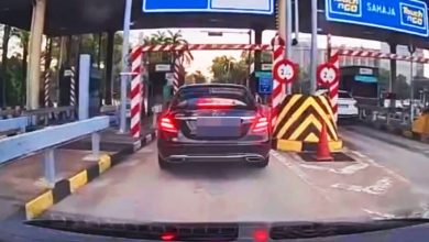 Photo of 过收费站紧贴前车 马赛地疑蹭过路费惹议