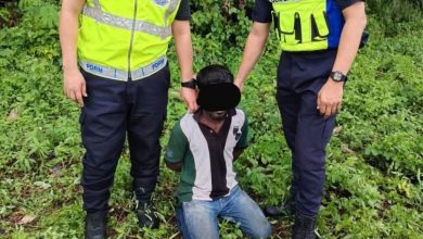 Photo of 火车路轨现异常信号 辅警冒雨生擒电缆贼