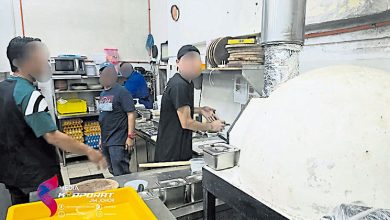 Photo of 餐饮场所打击非法外劳 柔移民局扣27男女