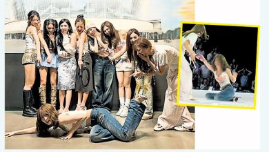 Photo of TWICE柏林开唱 Momo整人反跌倒