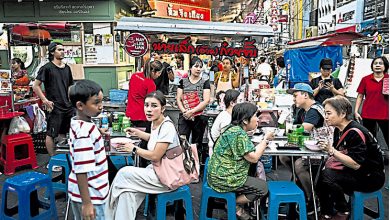 Photo of 曼谷推摊贩集中区 冲击街头美食文化