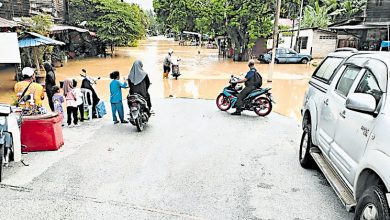 Photo of 和丰一场暴风雨 连登闪淹水深4呎