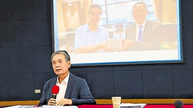 Photo of 召开记者会举例证据 马英九提告2旧部涉贪
