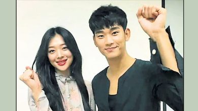 Photo of f(x)雪莉兄再咬金秀贤 连IU都被拖下水