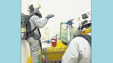 Photo of 酒店危险化学物泄漏 8消拯员速赶往施援