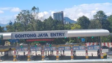 Photo of 云顶今起收过路费  交通顺畅没塞车